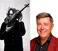 Annar Follesø (t.v.) og Wolfgang Plagge står for den musikalske underholdningen når Herresthal skal overrekkes årets Ole Bull-pris 28. mai. (foto: Dag Thorenfeldt/nmh.no) Boklansering og prisutdeling